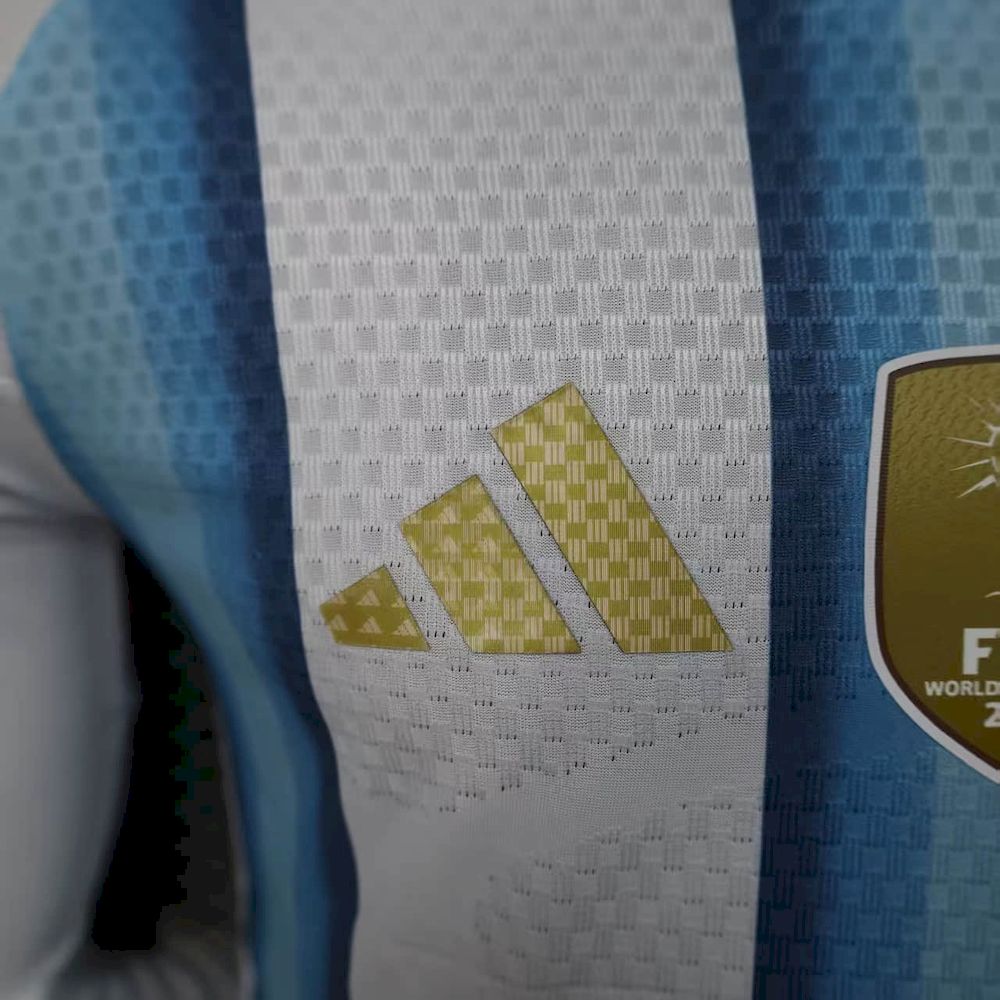 Men's Argentina 2026 World Cup Home Long Sleeve Jersey Player Version