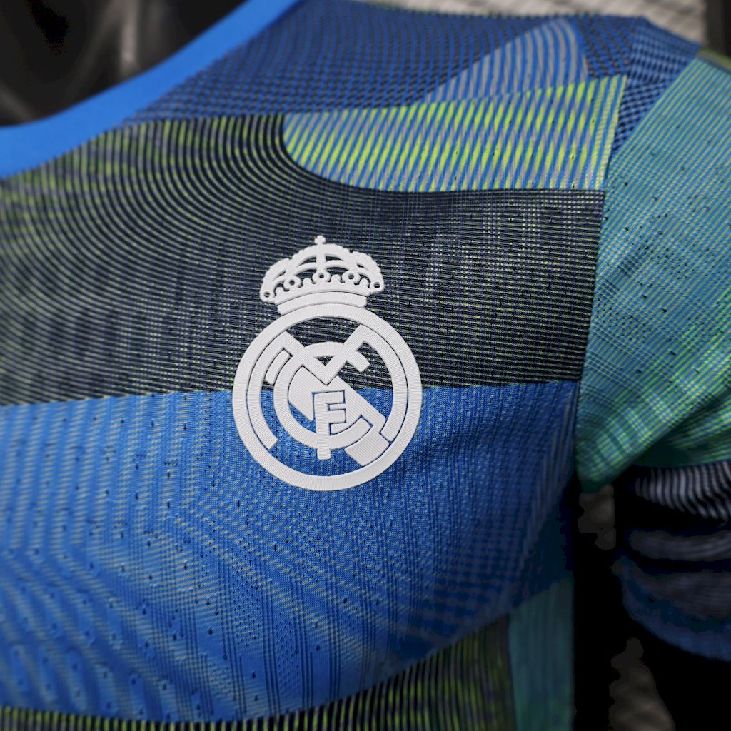Men’s Real Madrid 2025/26 Player Pre-match training suit Jersey