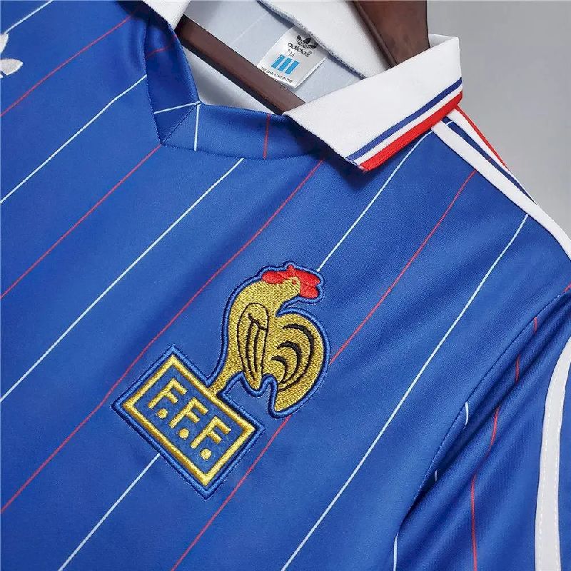 France 1982 Retro Home Jersey