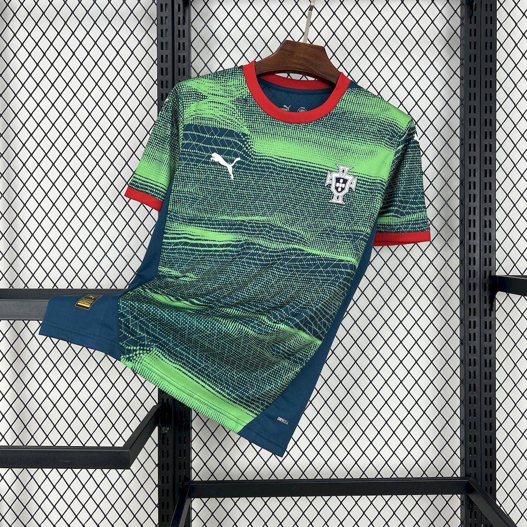 Mens Portugal 2025/26 Casuals Tee White Jersey - Image 6