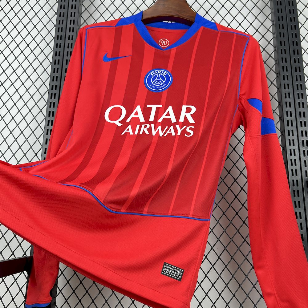 Men's Paris Saint-Germain 2025/26 Third Long Sleeve Jersey
