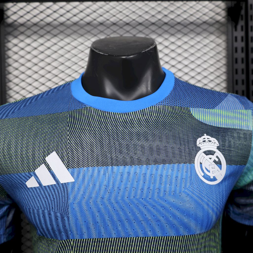 Men’s Real Madrid 2025/26 Player Pre-match training suit Jersey