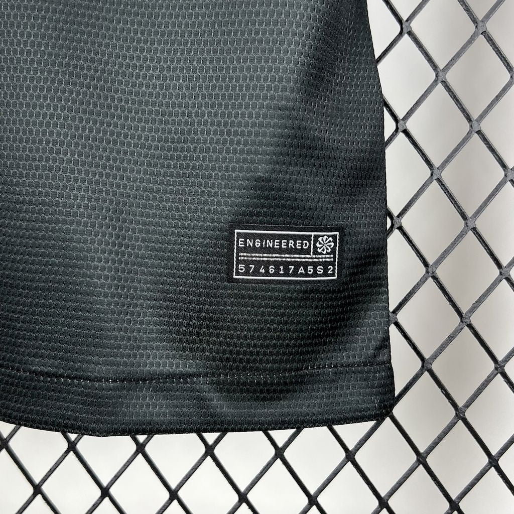 Men's Paris Saint-Germain 2025/26 Black and Gold Edition Jersey