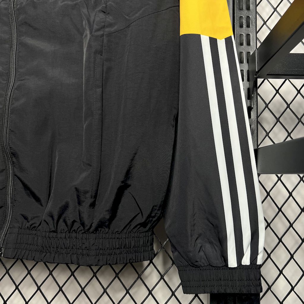 Germany Black Windbreaker