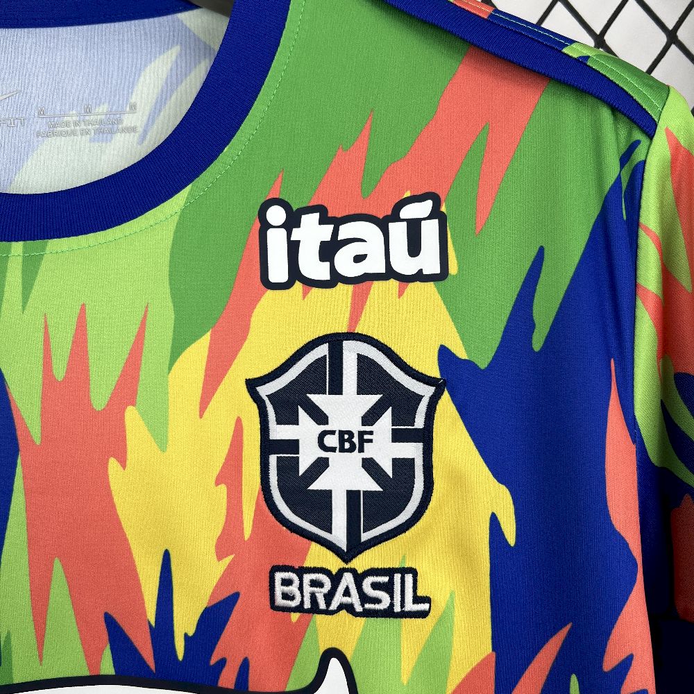 Men's Brazil 2025/26 Pre-Match Jersey