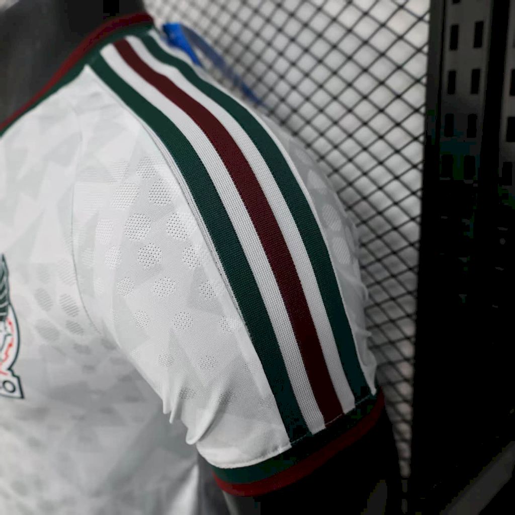 Men's Mexico 2025/26 Player White Jersey