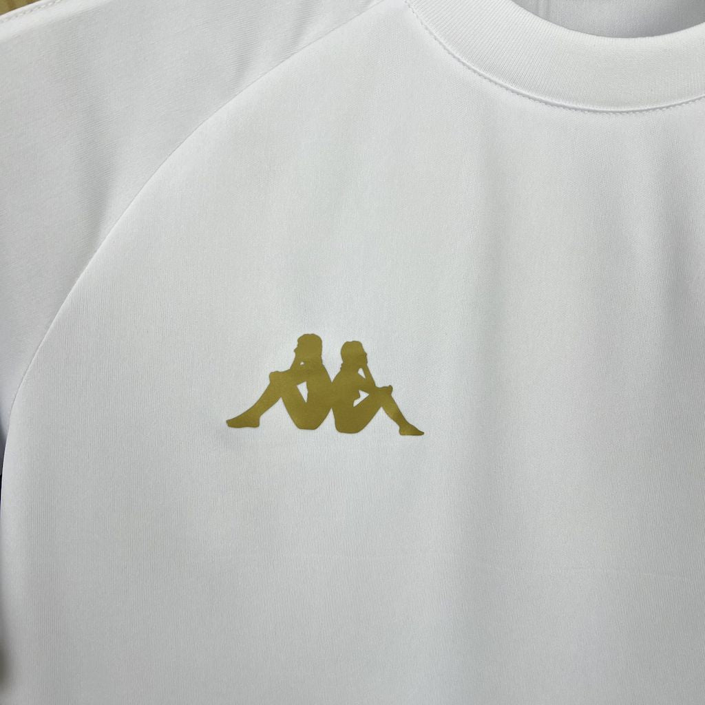 Men's Vasco Da Gama 2025/26 White Gold Jersey