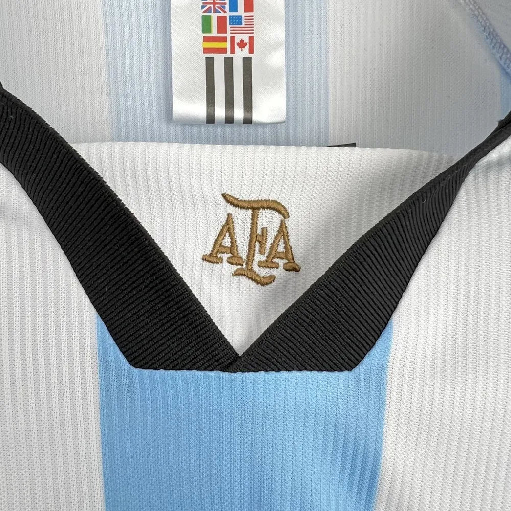 Argentina 1998 Retro Home Long Sleeve Jersey