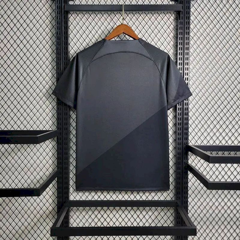 Mens Portugal 2023/24 Black Polo - Image 8