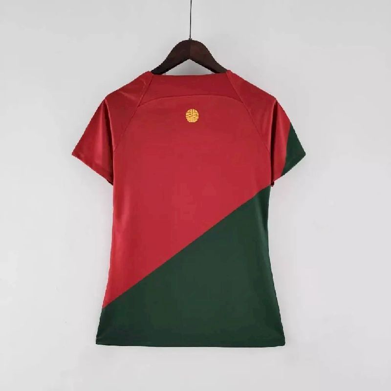 Mens Portugal 2022/23 Home Long Sleeve Jersey Player Version - Image 2