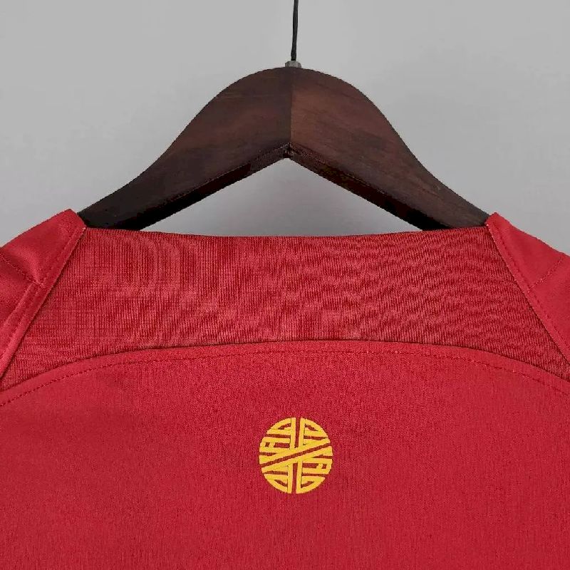 Mens Portugal 2022/23 Home Long Sleeve Jersey Player Version - Image 4