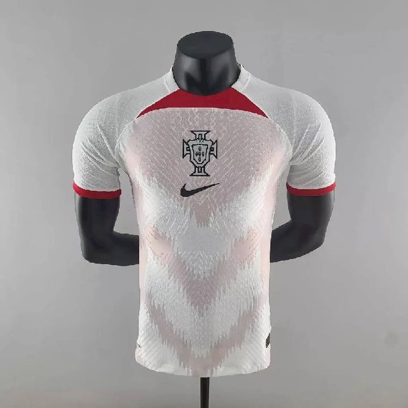 Mens Portugal 2022/23 Home Long Sleeve Jersey Player Version - Image 10