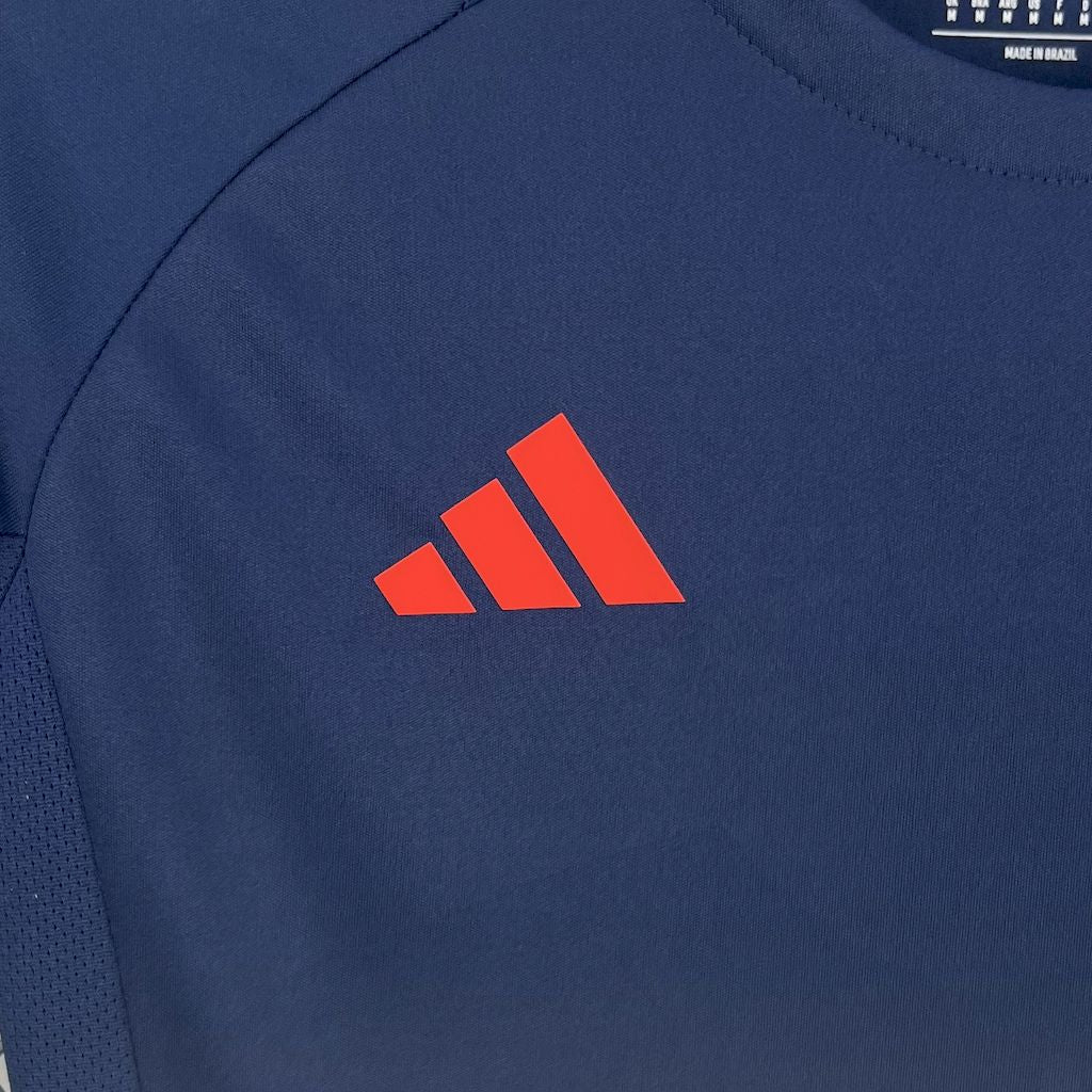 Women's Flamengo 2025/26 Pre-Match Wear Dark Blue Jersey