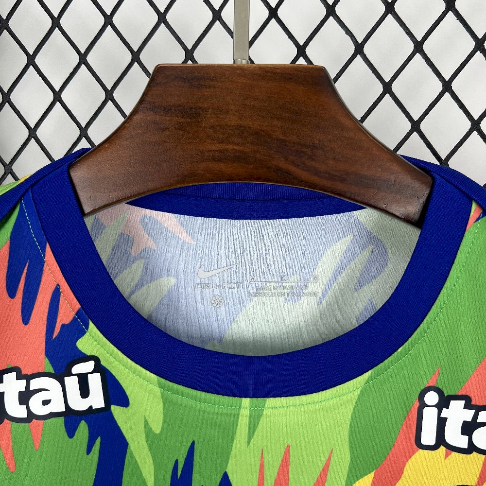 Men's Brazil 2025/26 Pre-Match Jersey