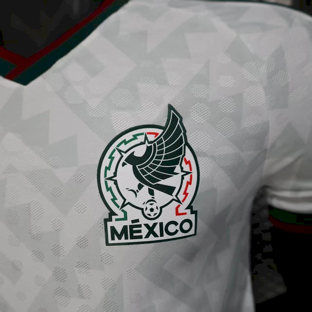 Men's Mexico 2025/26 Player White Jersey