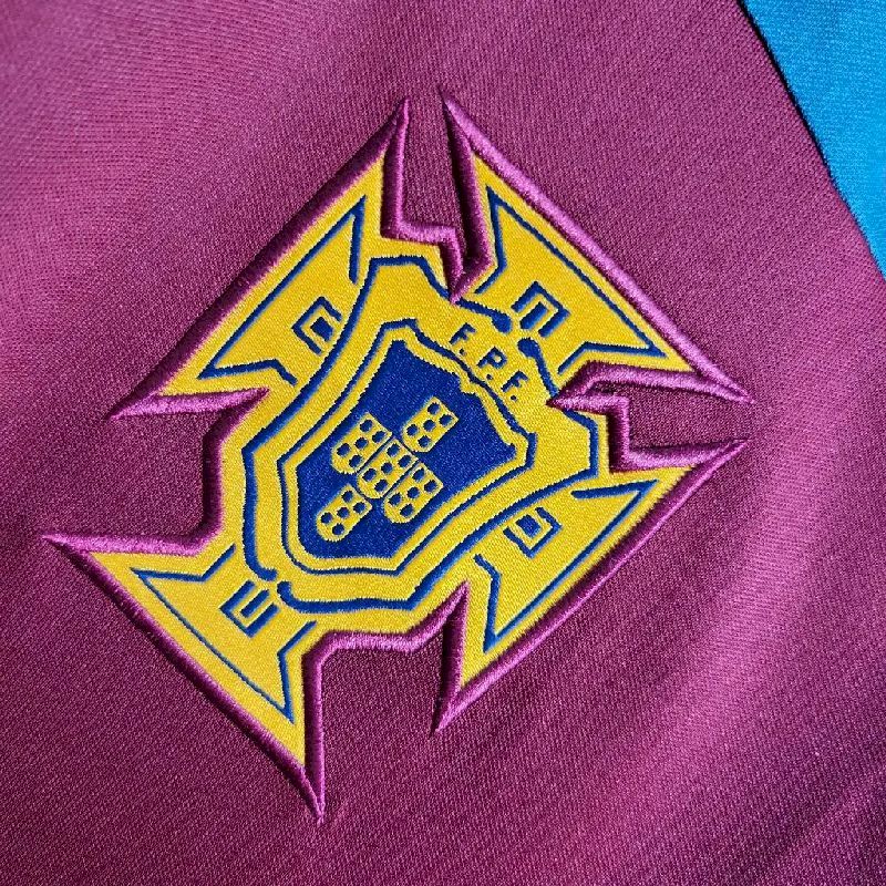 Mens Portugal 2022/23 Black Pre-Match Jersey - Image 3