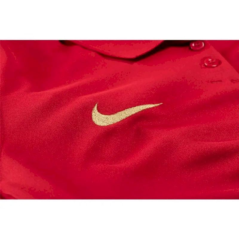 Mens Portugal 2022/23 Red Pre-Match Jersey - Image 3