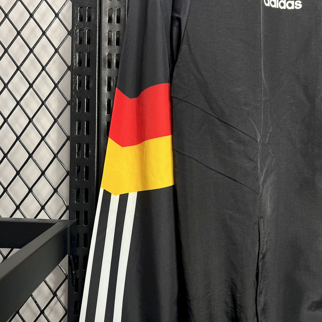 Germany Black Windbreaker
