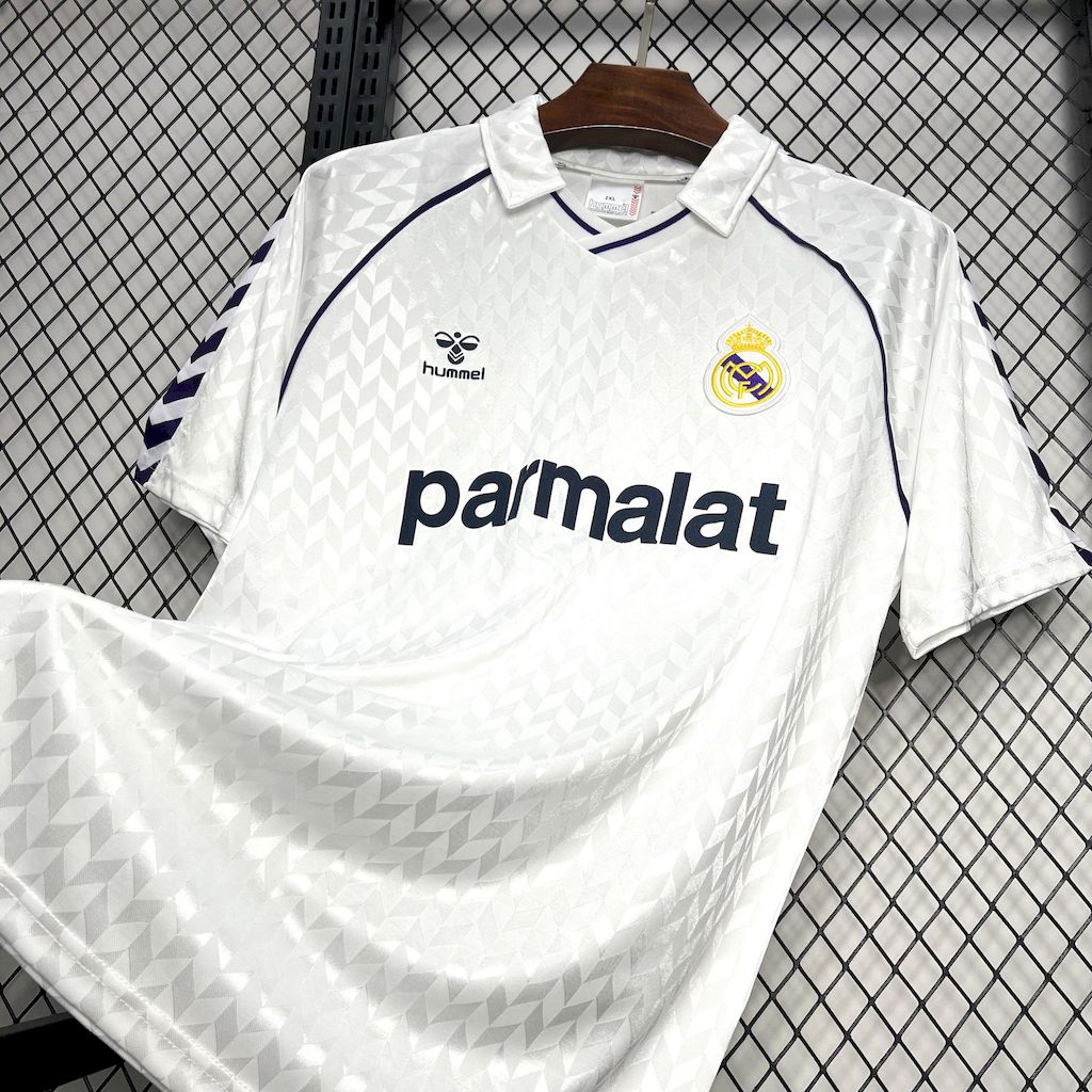 Real Madrid 1988/89 Retro Home Jersey