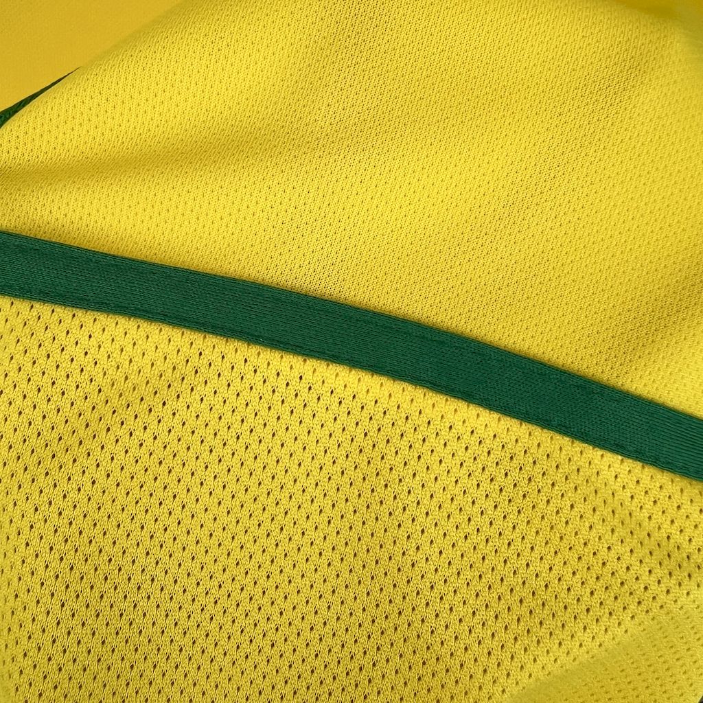 Brazil 2002 retro Home Jersey