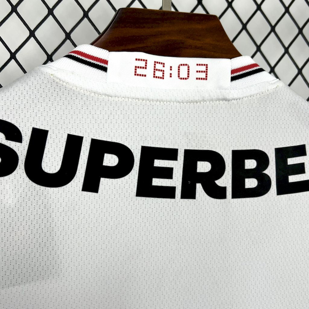 Men's São Paulo 2025/26 Retro Home Jersey
