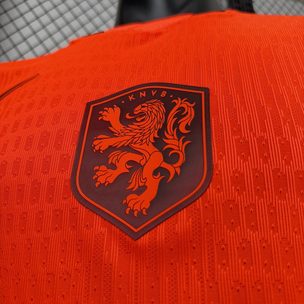 Mens Netherlands 2026 World Cup Home Jersey Player Version - Image 3