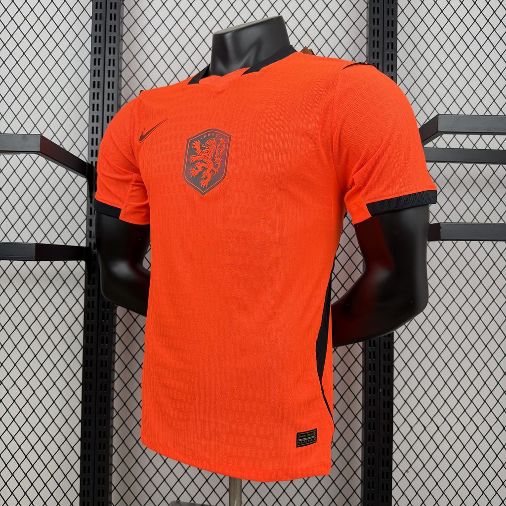 Mens Netherlands 2026 World Cup Home Jersey Player Version - Image 6