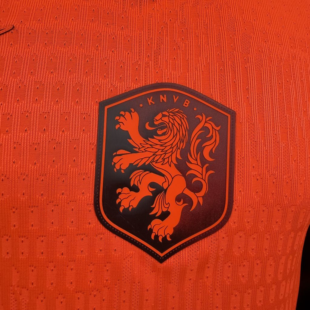 Mens Netherlands 2026 World Cup Home Jersey Player Version - Image 7