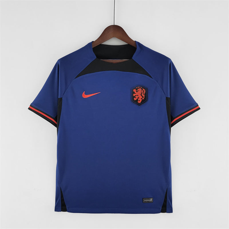Mens Netherlands 2022 Away Jersey - Image 2