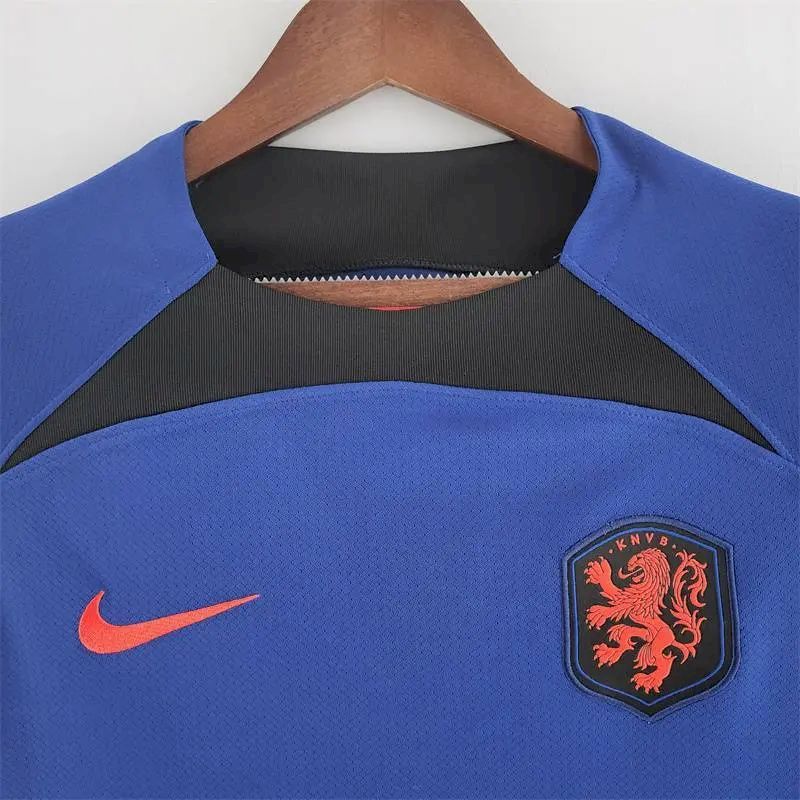 Mens Netherlands 2022 Away Jersey - Image 3