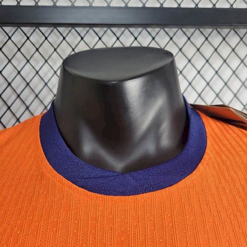 Mens Netherlands 2024/25 Home Jersey Player Version - Image 4