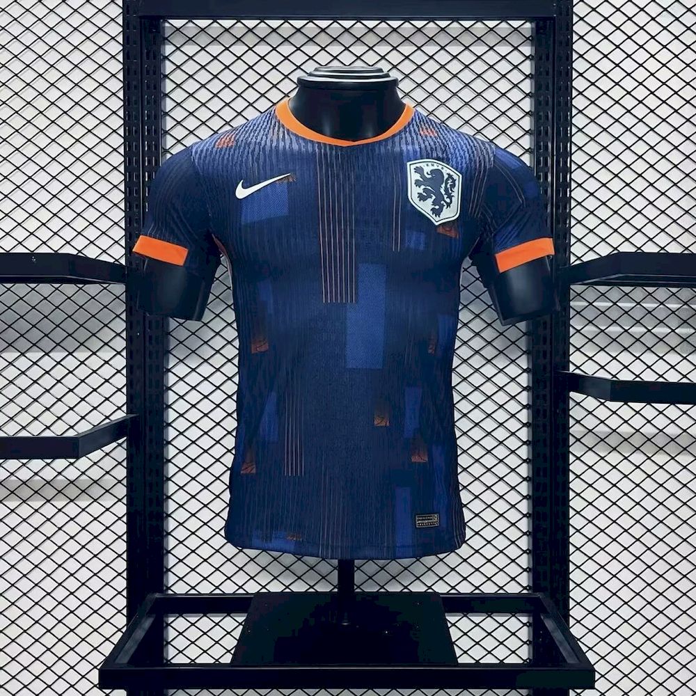 Mens Netherlands 2024/25 Home Jersey Player Version - Image 5