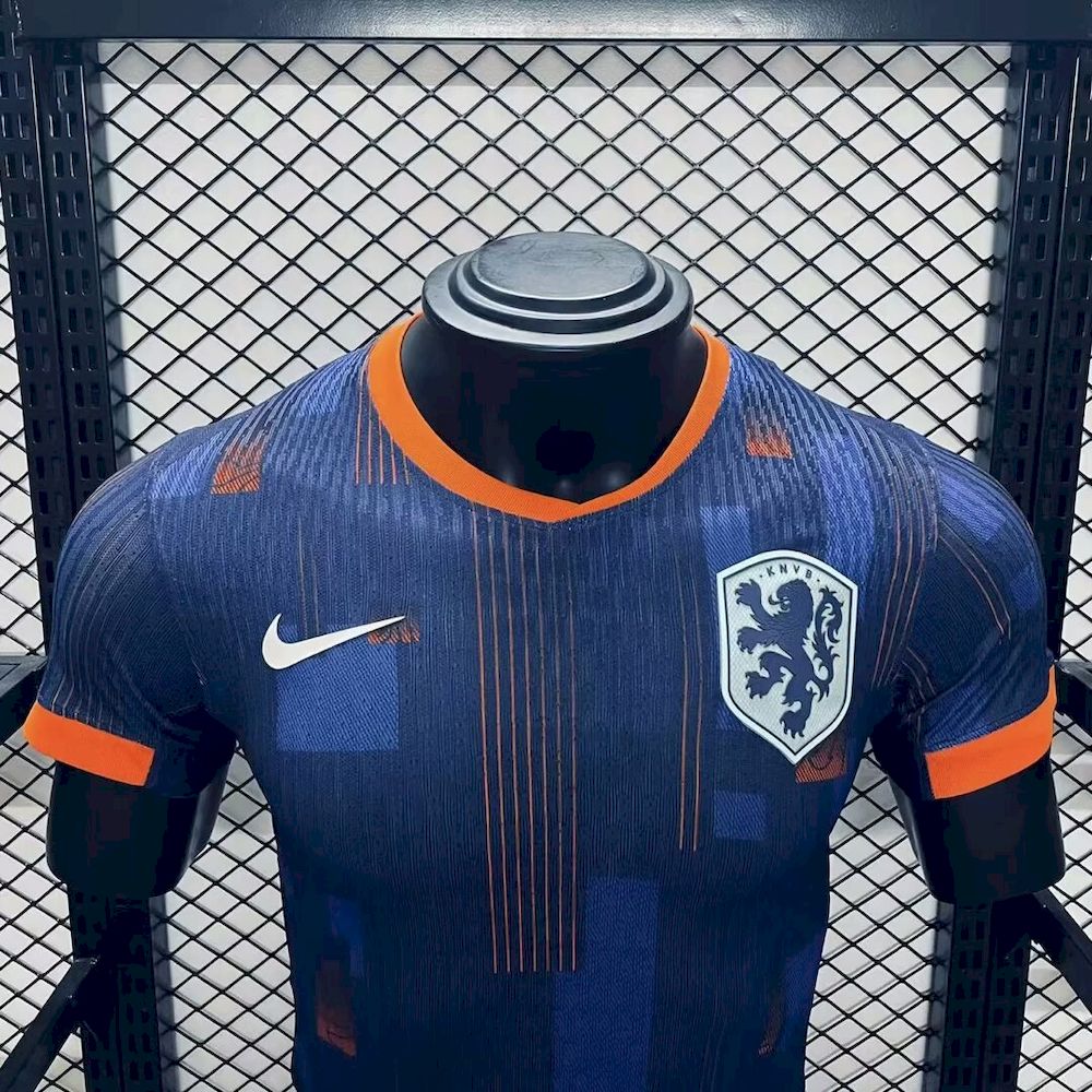 Mens Netherlands 2024/25 Home Jersey Player Version - Image 7