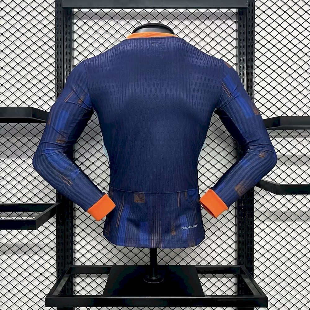 Mens Netherlands 2024/25 Home Jersey Player Version - Image 9