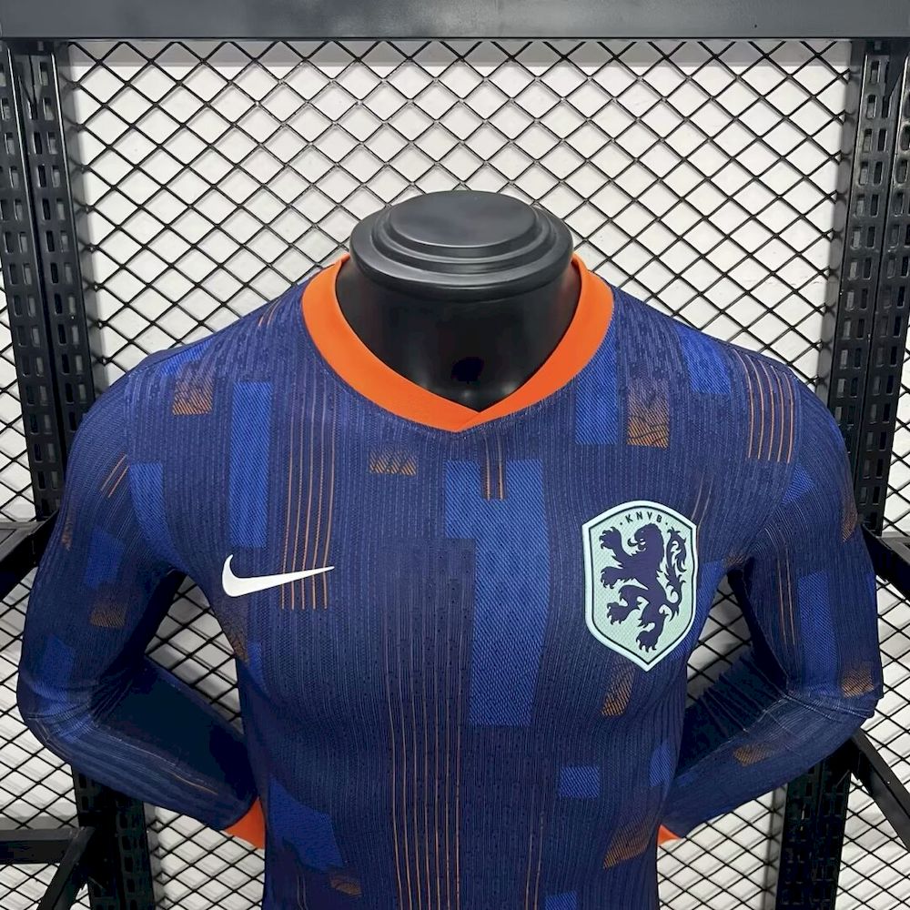 Mens Netherlands 2024/25 Home Jersey Player Version - Image 10
