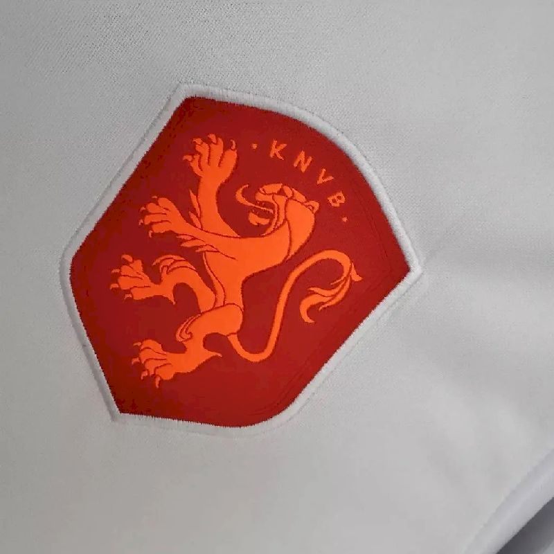 Mens Netherlands 2022 Home Jersey Player Version - Image 6