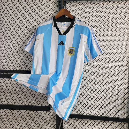 Argentina 1998 Retro Home Jersey