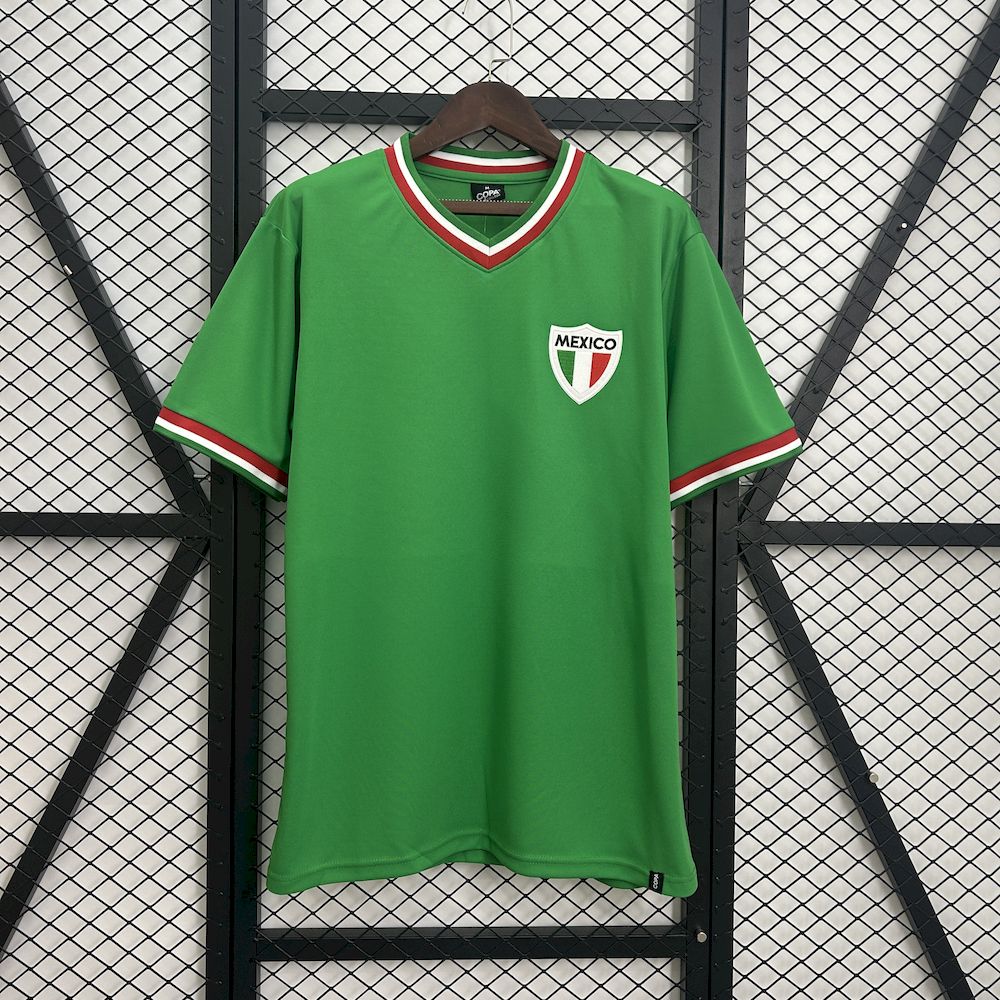 Mexico 1970 Retro Home Jersey