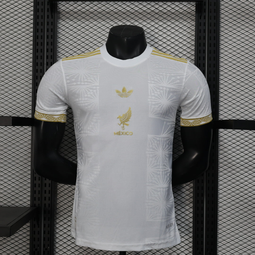 Men's Mexico 2025/26 Player White Jersey
