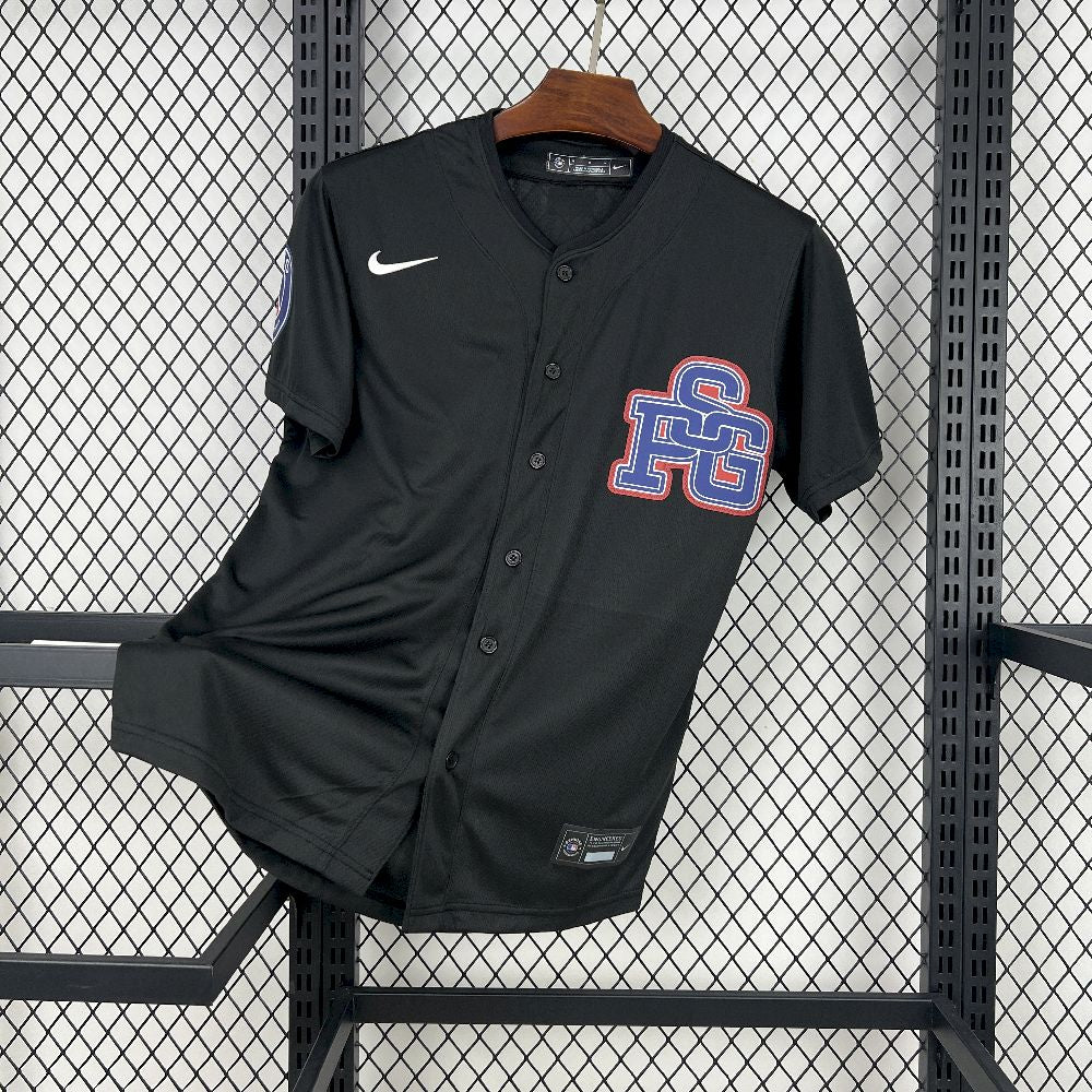 Men's Paris Saint-Germain 2025/26 Baseball Jersey