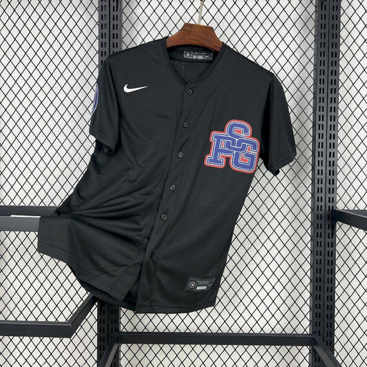 Men's Paris Saint-Germain 2025/26 Baseball Jersey
