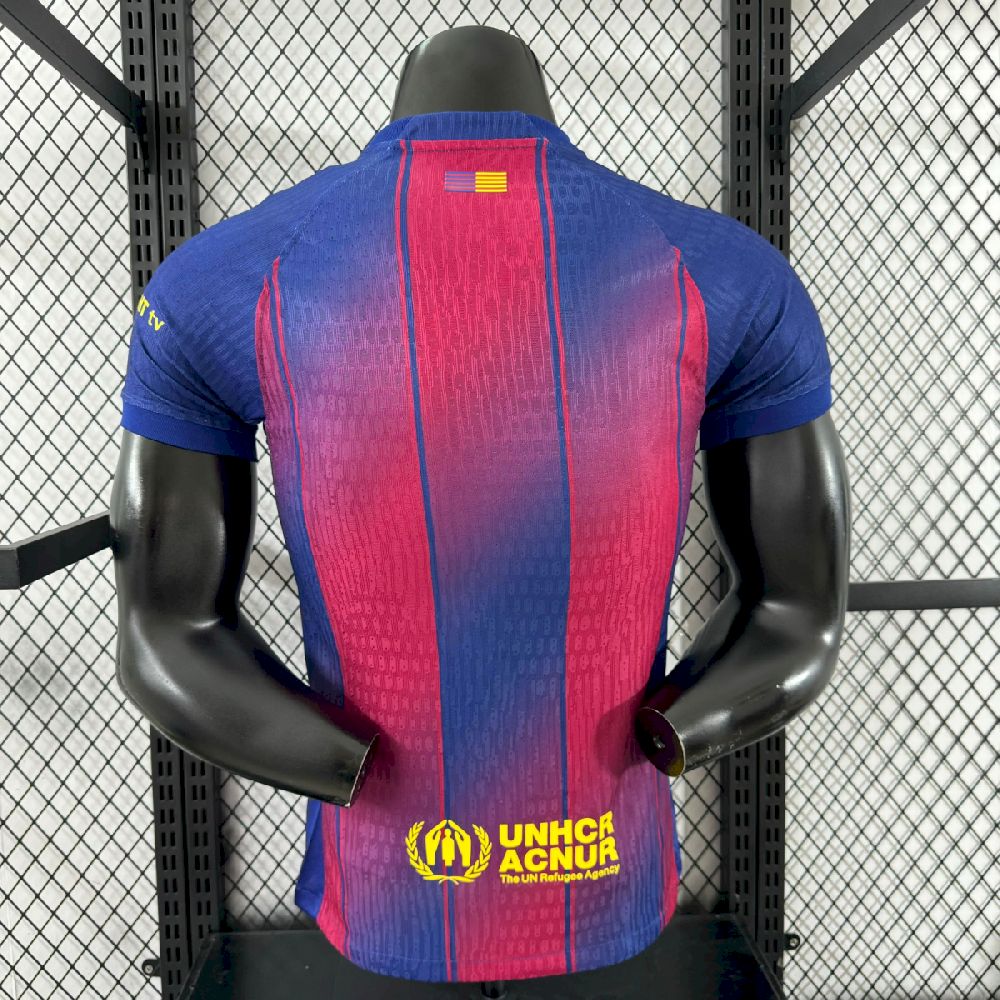 Men’s Barcelona 2025/26 Travis Scott Edition Player Home Jersey
