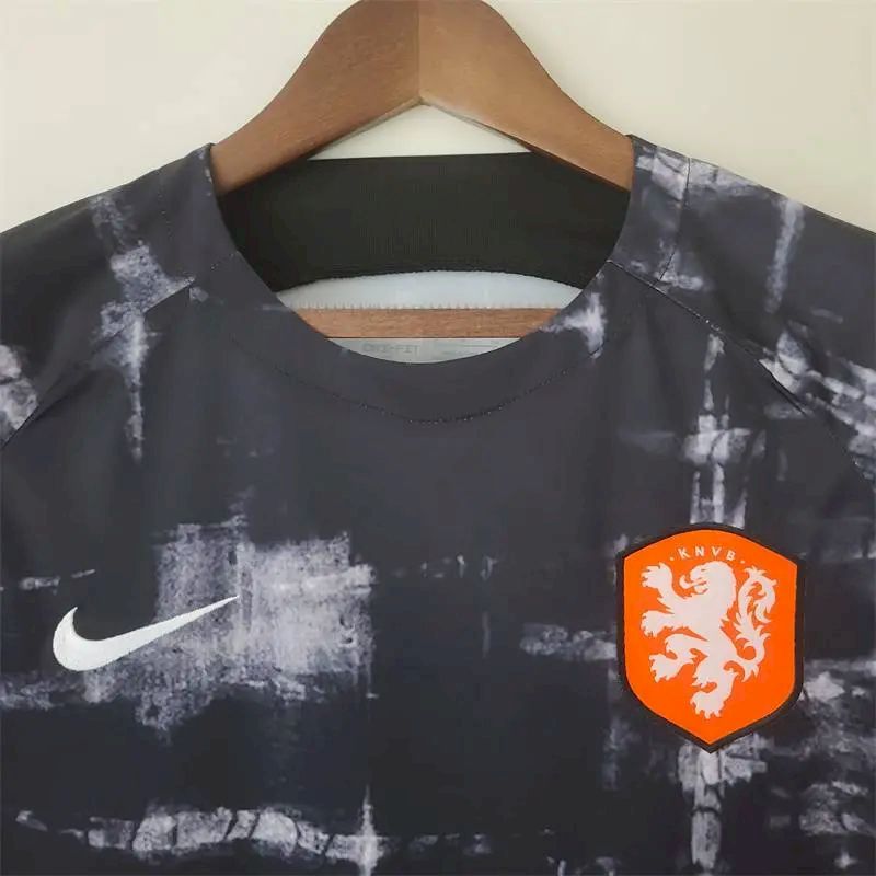 Mens Netherlands 2022 Pre-Match Jersey - Image 3