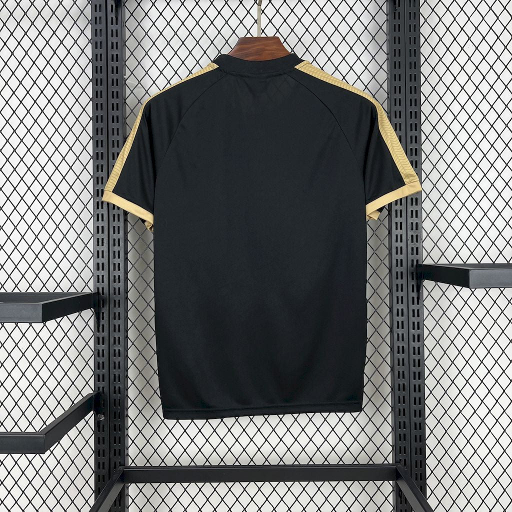 Men's Vasco Da Gama 2025/26 Black Gold Jersey