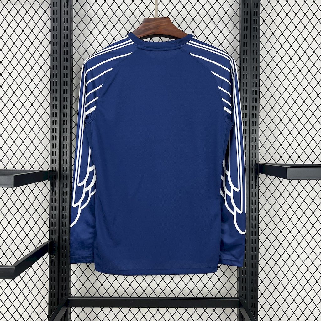 Men's Paris Saint-Germain 2025/26 Fourth Long Sleeve Jersey