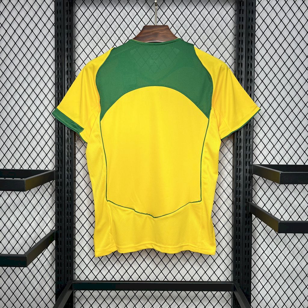 Brazil 2004/2006 Retro Home Jersey