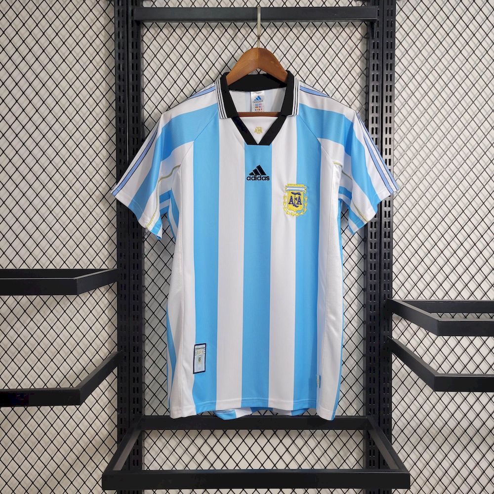 Argentina 1998 Retro Home Jersey