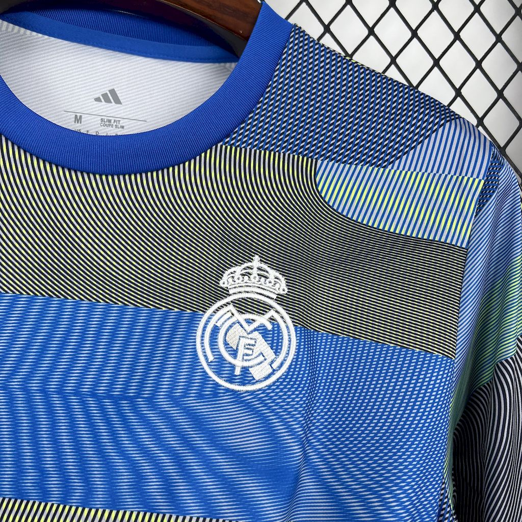 Men’s Real Madrid 2025/26 Fan Pre-match training suit Jersey