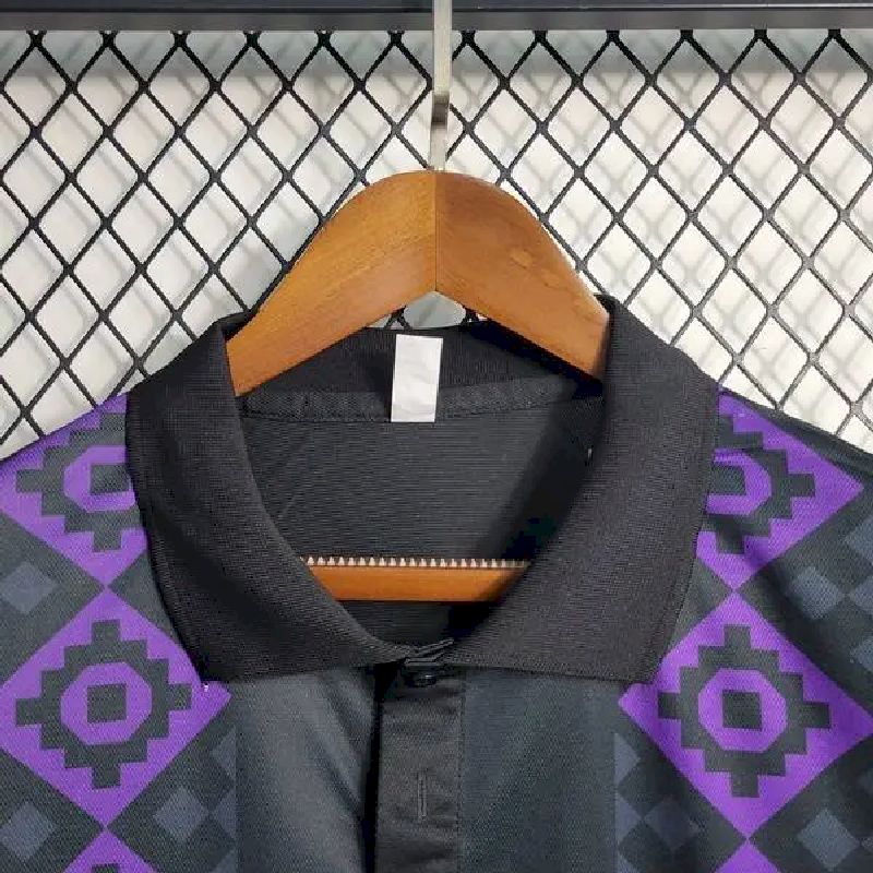 Men's Brazil 2023/24 Black Polo