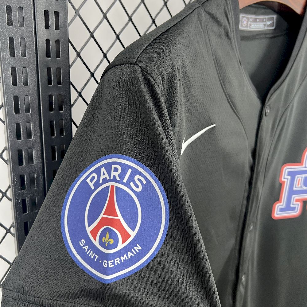 Men's Paris Saint-Germain 2025/26 Baseball Jersey